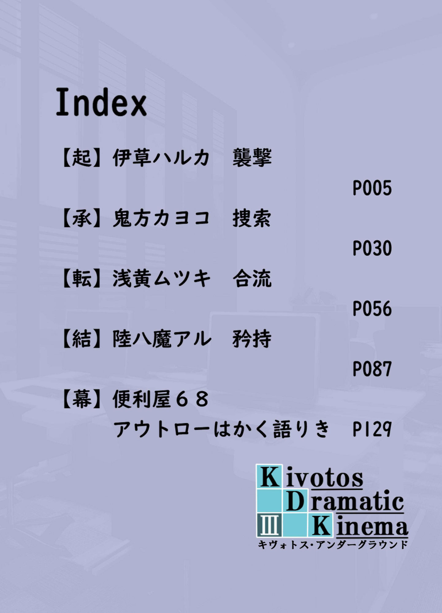 サンプル画像3:Kivotos Dramatic KinemaIII(アカツキノフモト) [d_351318]