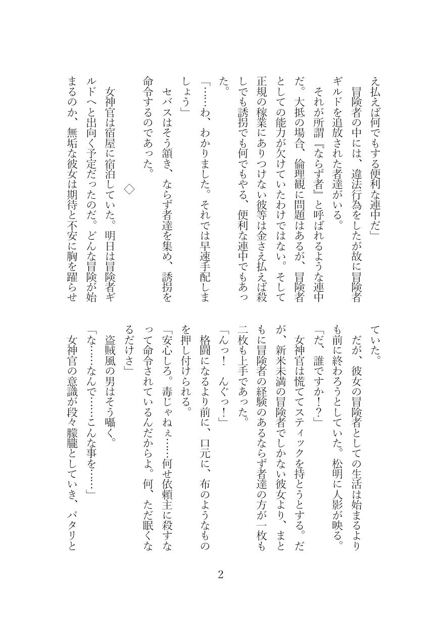 サンプル画像3:女神官を監禁レ●プ(りょーじょくくらぶ) [d_353172]