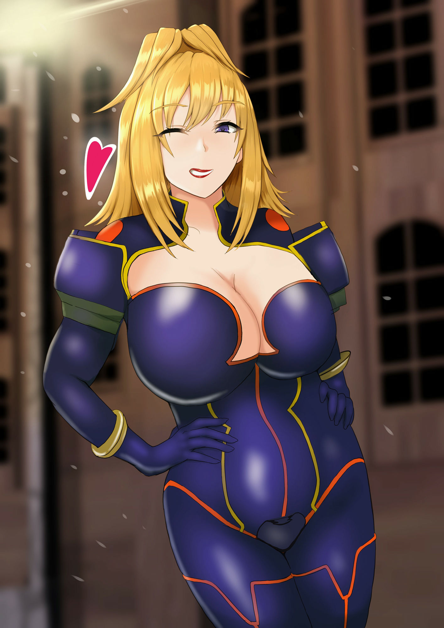 M＆S 泥●おっぱい中尉と熱血イケメンくんの夜の営み