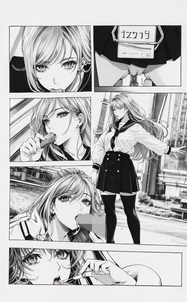 サンプル画像6:舐めたい女と咥えるおんな(想像漫画倶楽部) [d_354759]