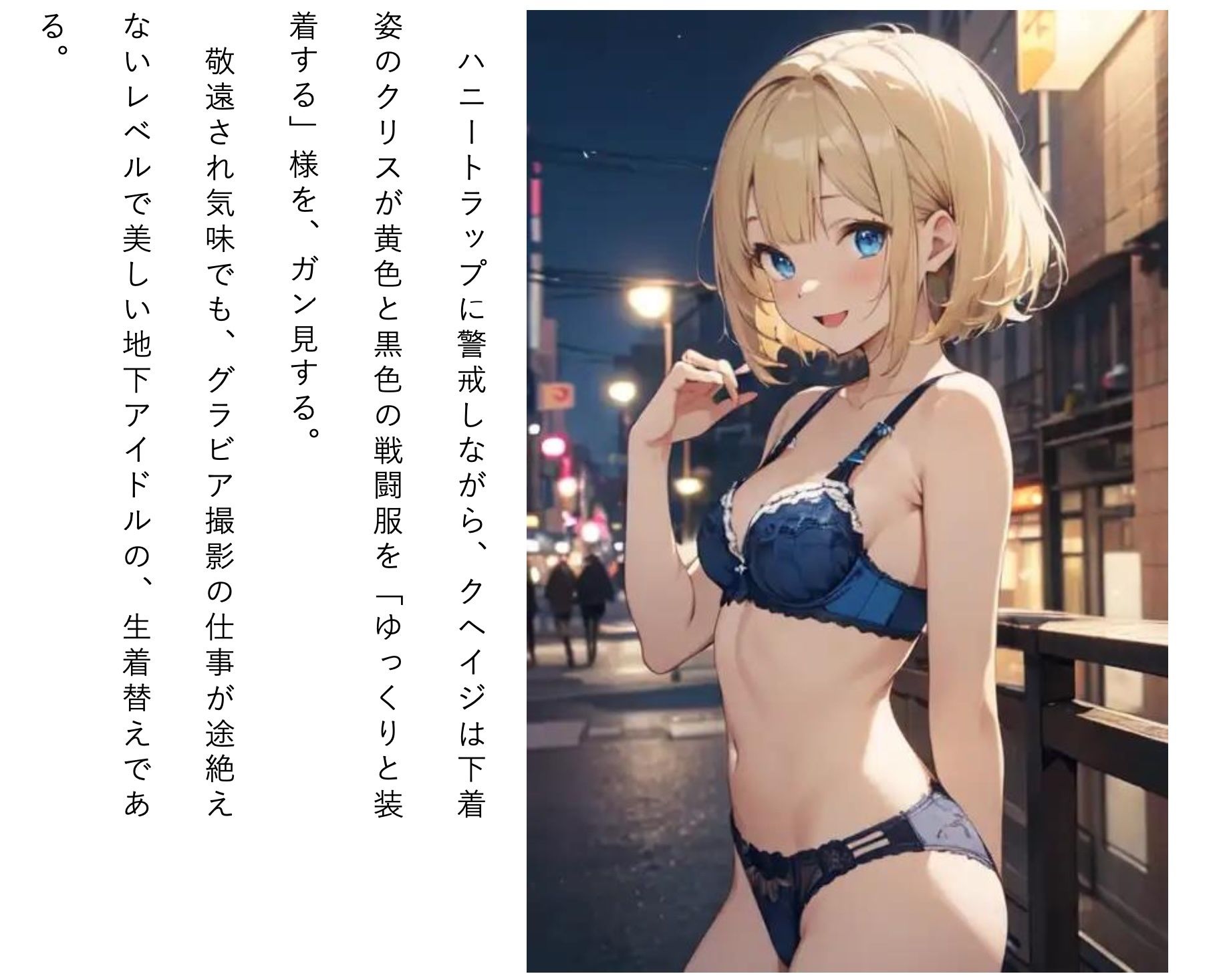 サンプル画像5:寸止め美少女戦隊プリティスキン 第一部 下巻(九情承太郎商店) [d_355011]