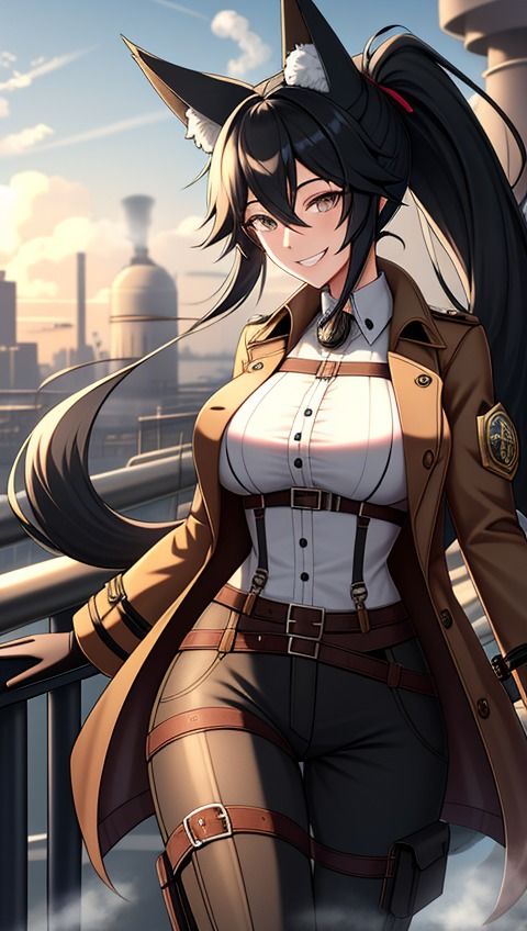 サンプル画像1:炎の狐のコスプレ・クイーン(ビジョンクラフターズ) [d_355287]