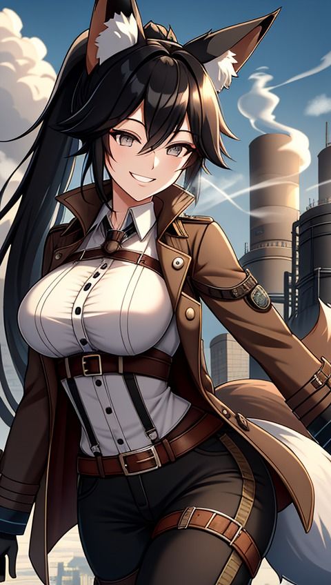 サンプル画像2:炎の狐のコスプレ・クイーン(ビジョンクラフターズ) [d_355287]