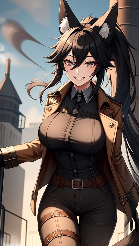 サンプル画像4:炎の狐のコスプレ・クイーン(ビジョンクラフターズ) [d_355287]