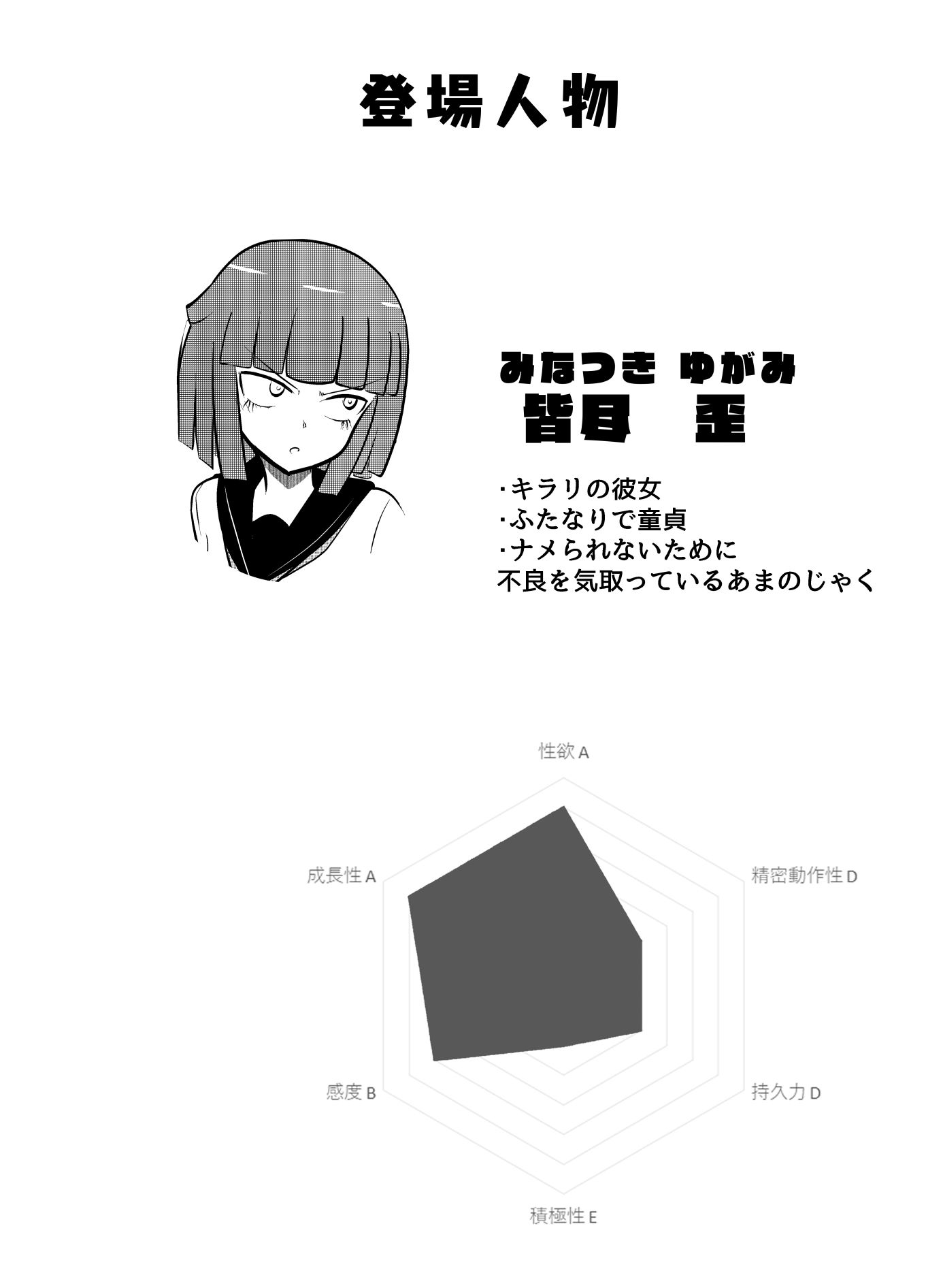 サンプル画像1:童貞ふたなりと絶対にやらせない彼女(くず鉄亭) [d_355342]