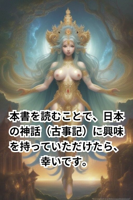 サンプル画像6:女神だけの日本神話 オホクニヌシの国譲りの物語(AI Force) [d_356935]
