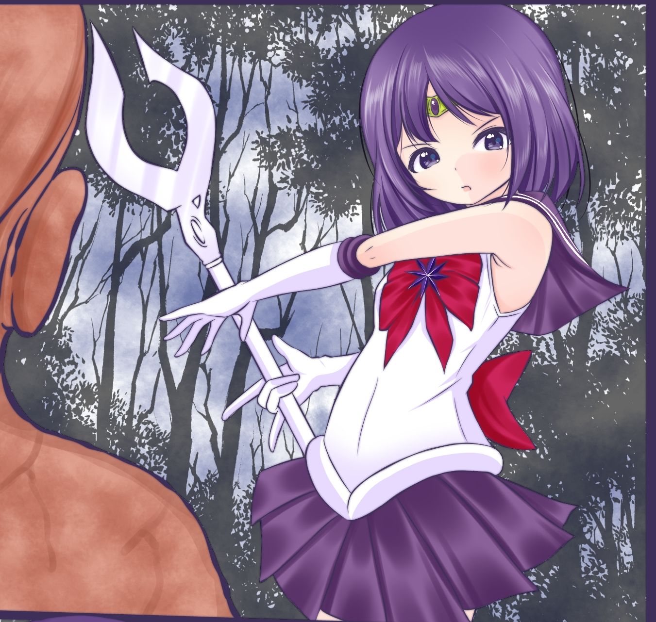 サンプル画像1:胸を貫かれ瀕死状態の身体を容赦なくレ●プされるセーラ●サターン(宵星ヒカリ) [d_356950]