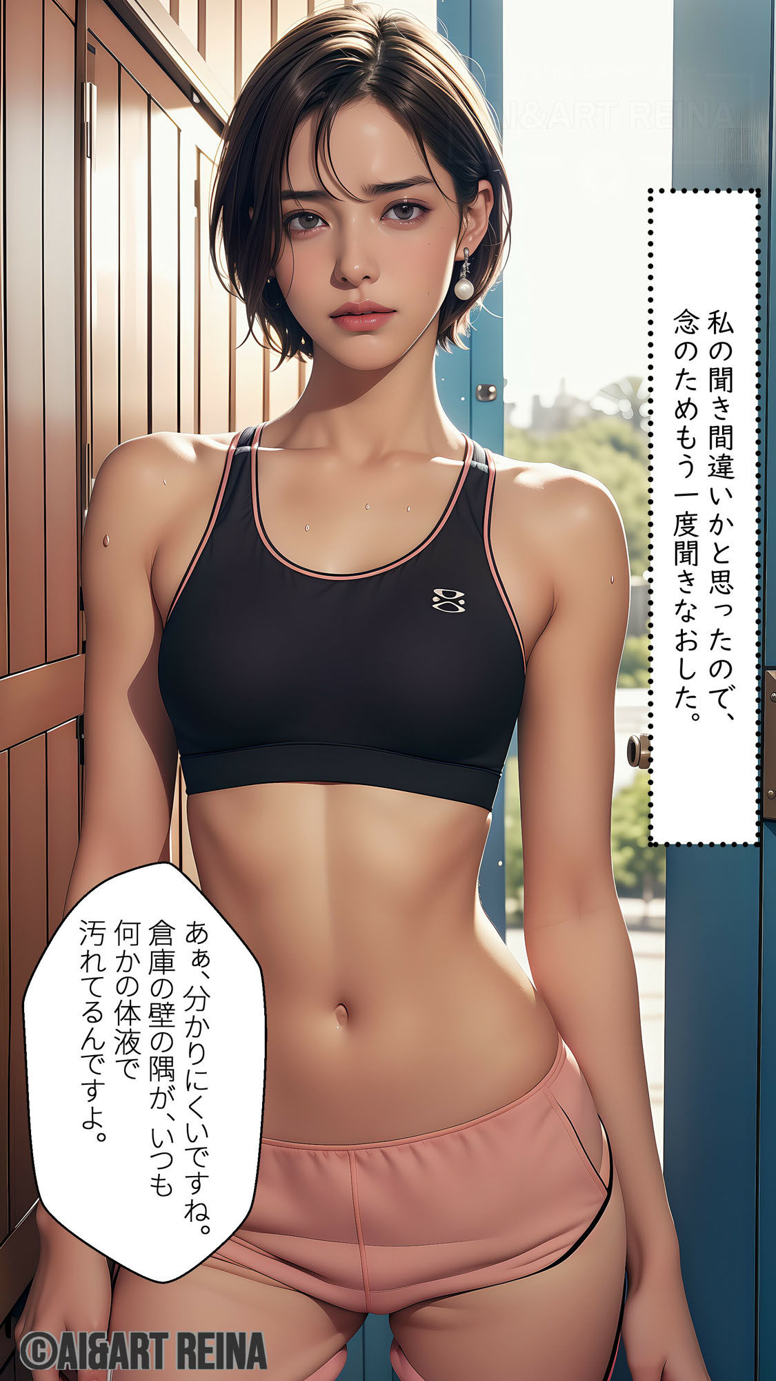 サンプル画像1:寝取られ美人教師＜香澄＞No.08〜14(AI＆ART Reina) [d_357563]