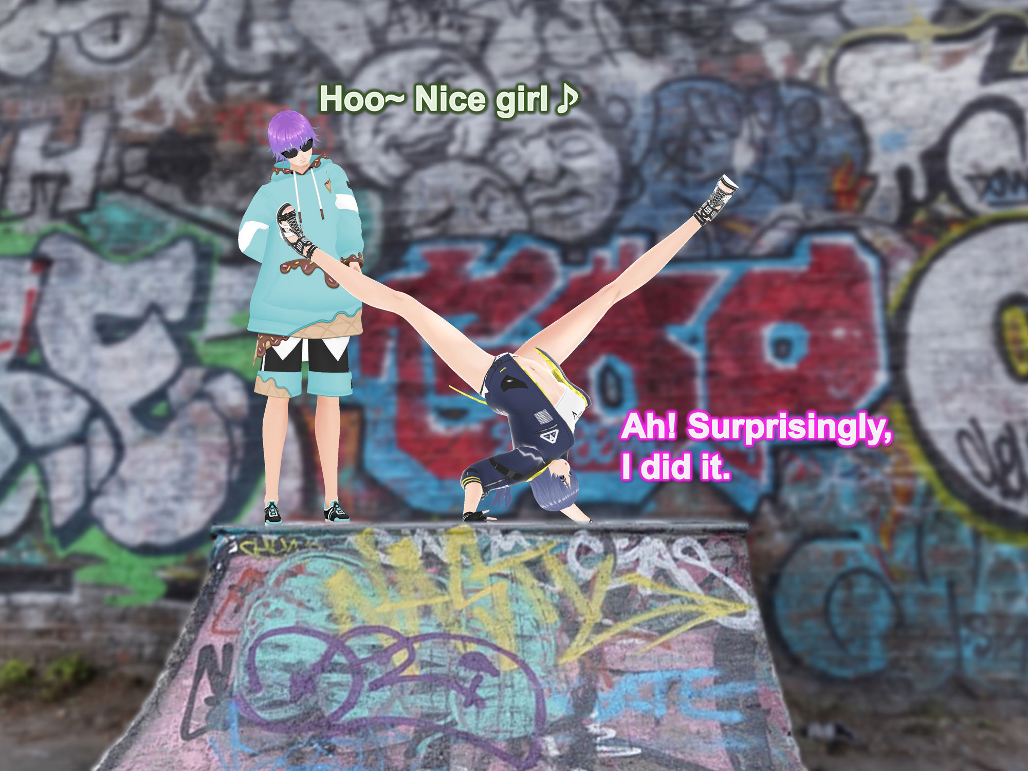 サンプル画像5:Outgrowing only girls， Overtake boys， Growth sound street culture Arc(女子成長クラブ) [d_358367]