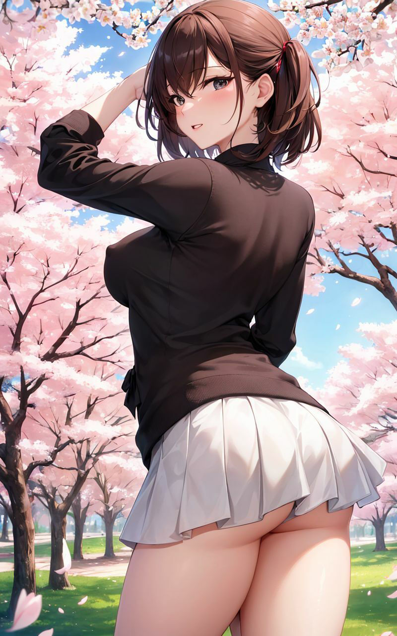 サンプル画像2:おっぱい・お尻満開日和:花より体、期待の新人。(ますたーど) [d_359583]