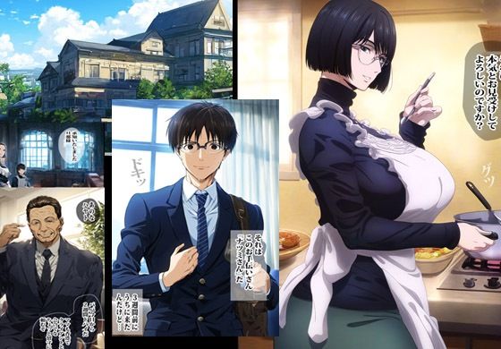 サンプル画像1:アンドロイドな家政婦は淡々とセックスします(ピエトロ) [d_360150]