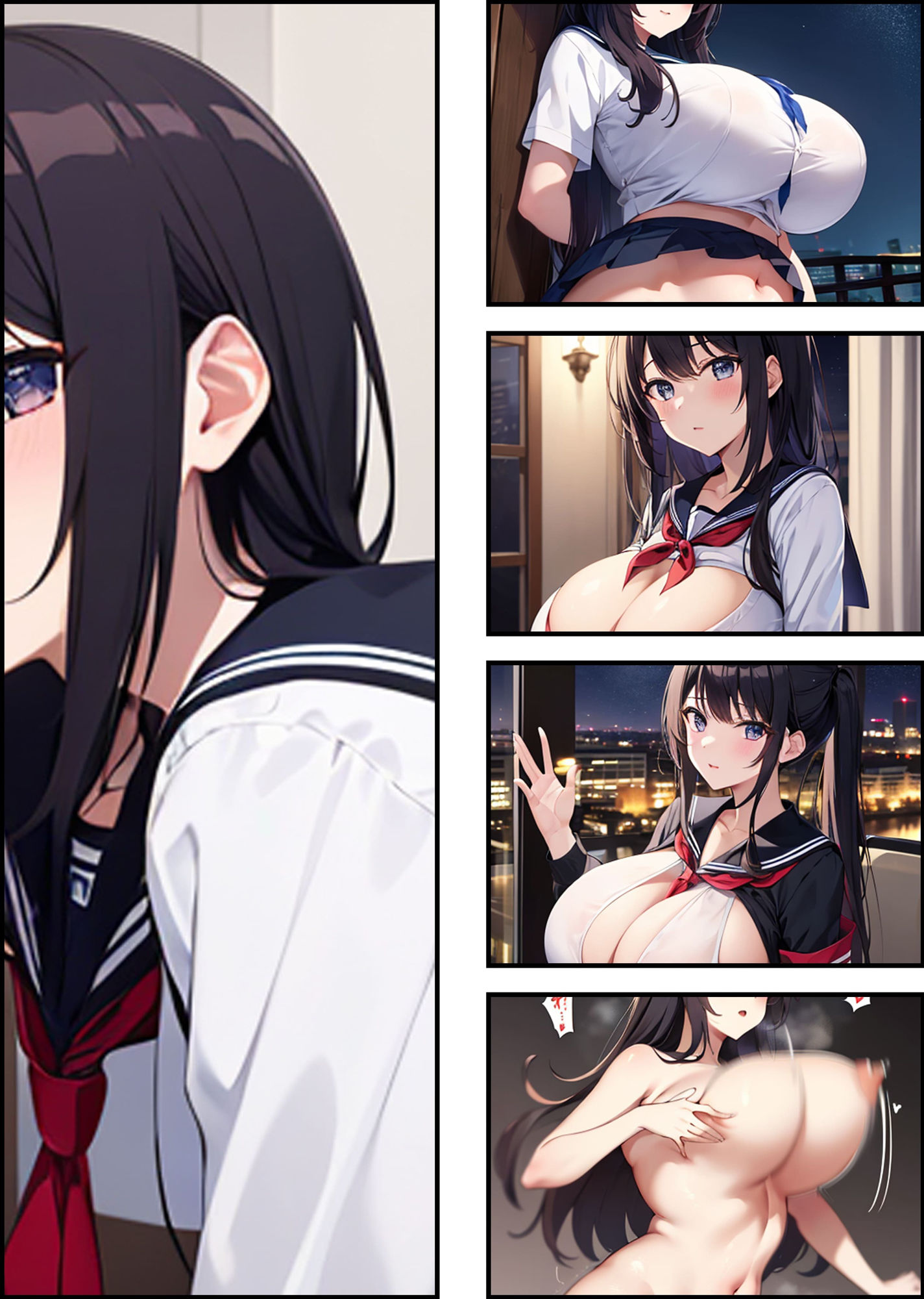 サンプル画像1:ある女(でんまん) [d_360487]