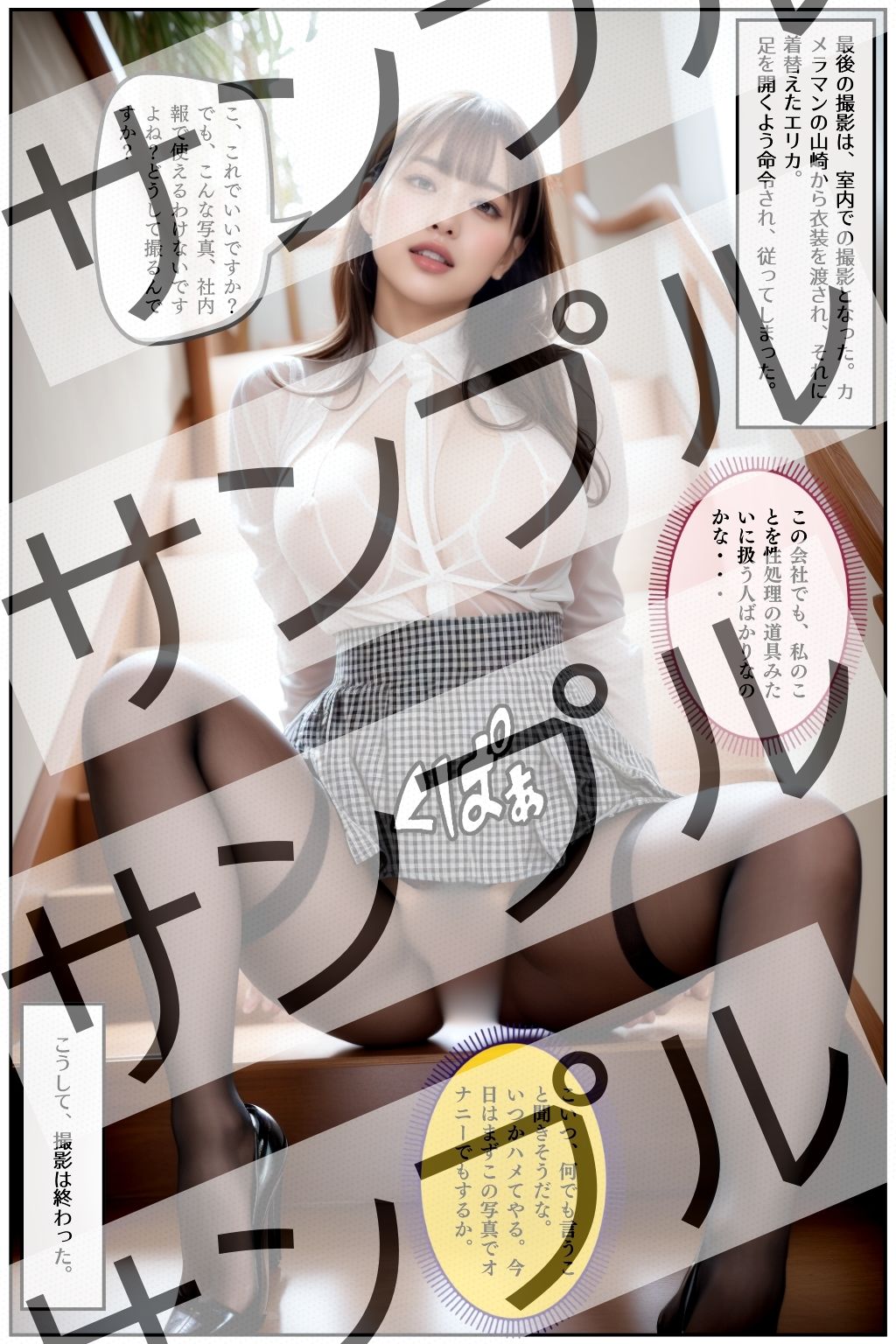 サンプル画像4:危険なOLエリカ vol.2 3人の男編（1）(あらぶるま18＋) [d_361549]