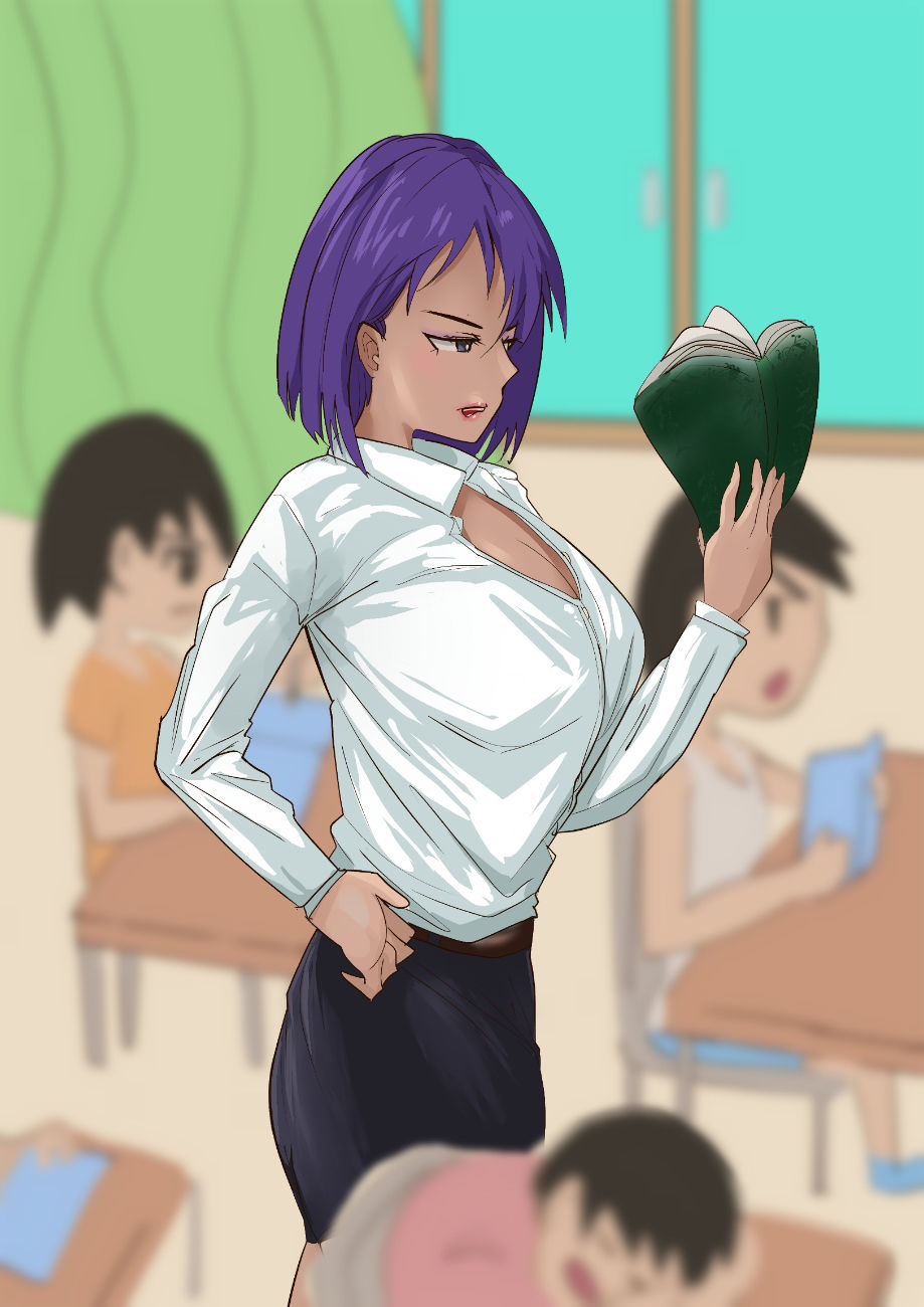 サンプル画像1:封霊教師の黒井さん(てきとうまる) [d_362079]