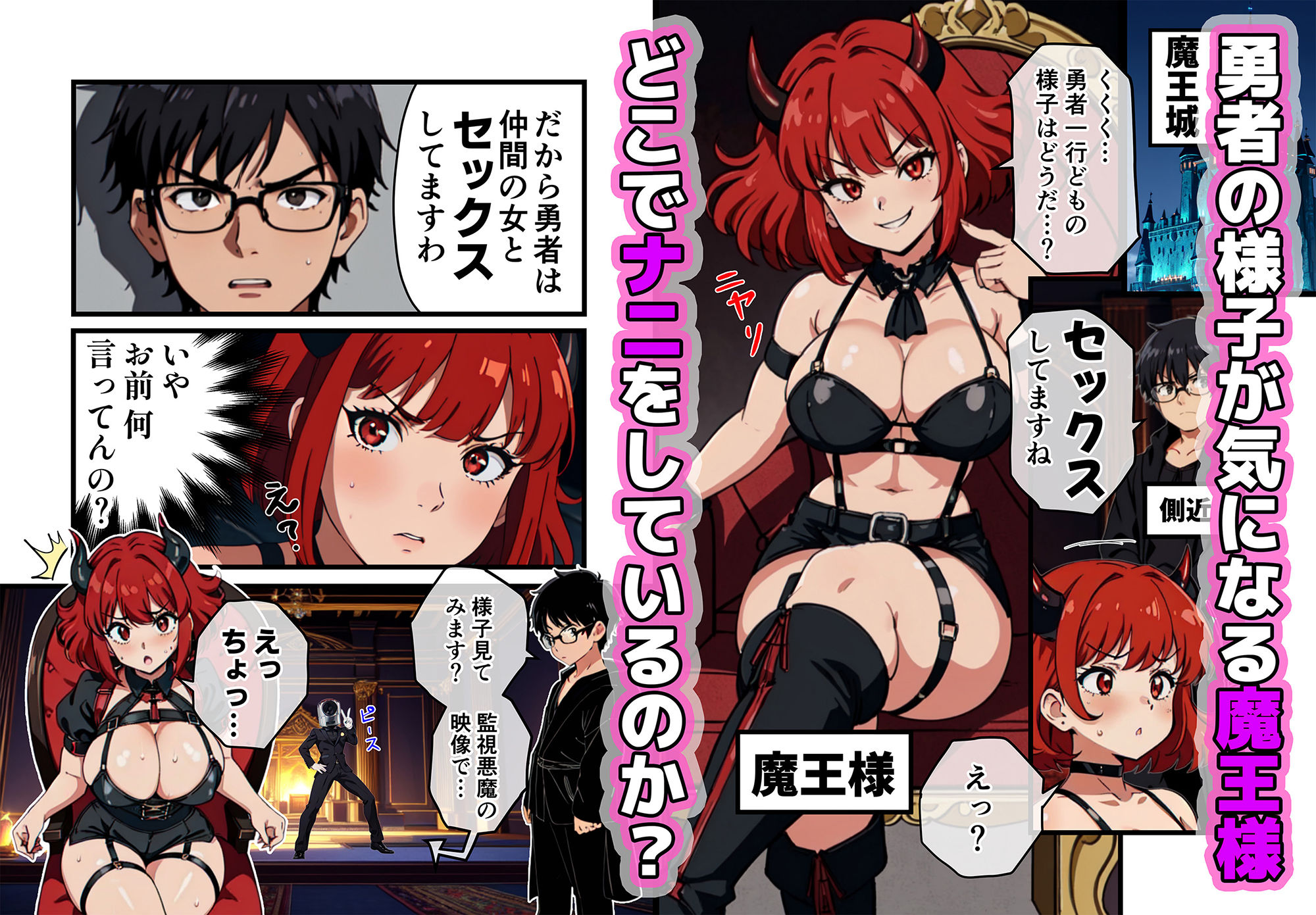 サンプル画像1:異世界ハーレムパーティー(ゆかいな人々) [d_362437]