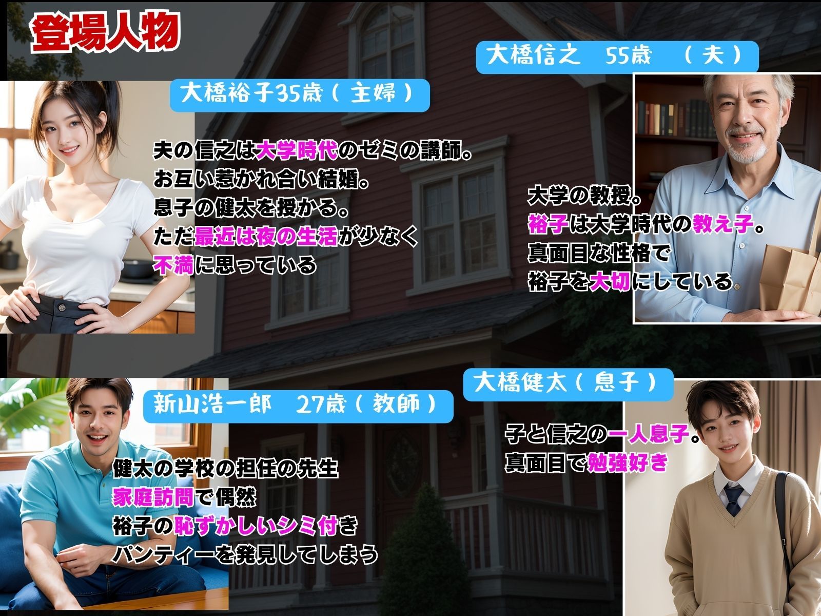 サンプル画像2:人妻専従契約3 息子の担任に牝●隷にされた恥ずかしい人妻(ピンク堂書店 二号館) [d_362864]