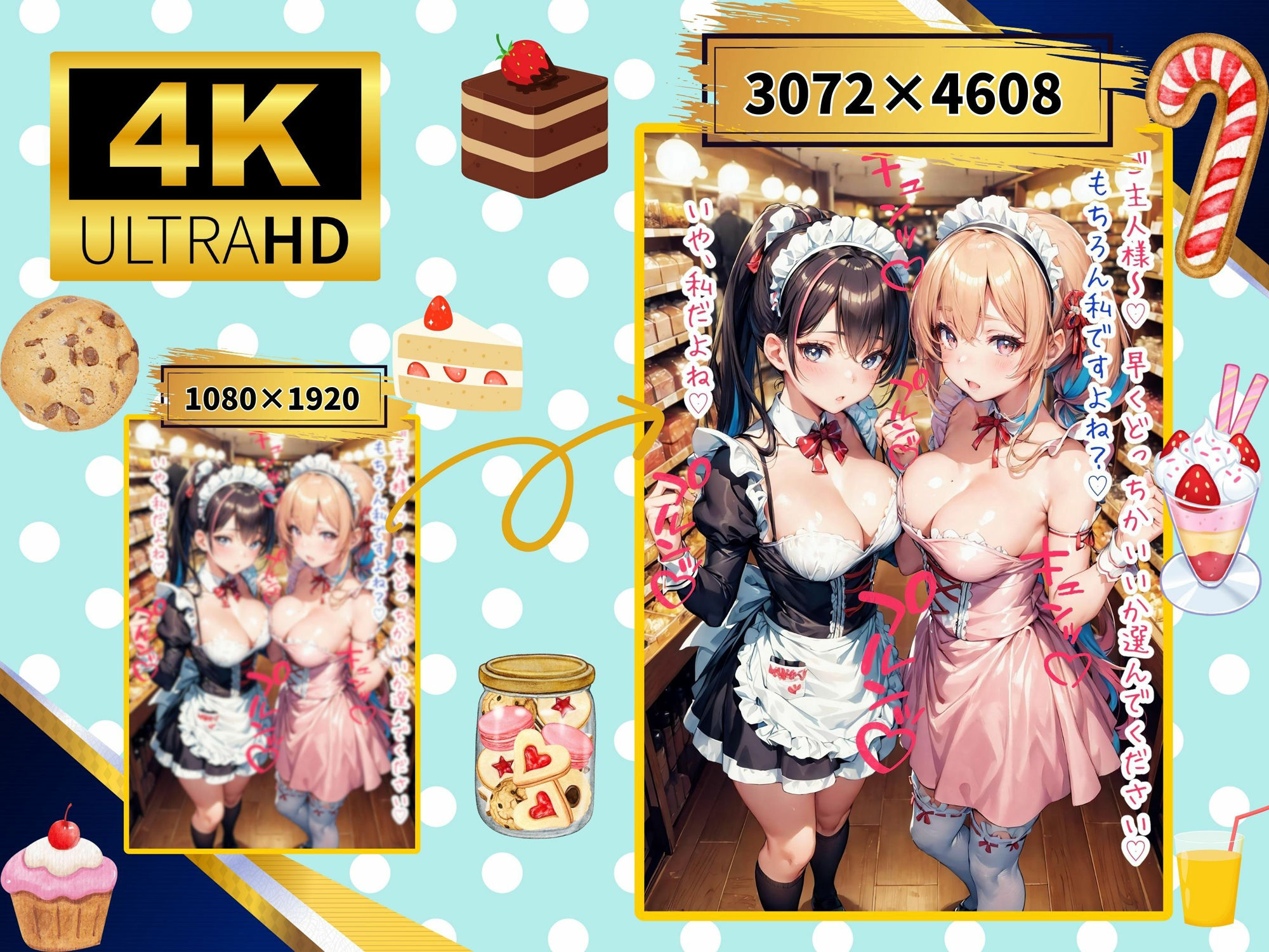 サンプル画像4:性処理メイド学園(優品工房) [d_364393]