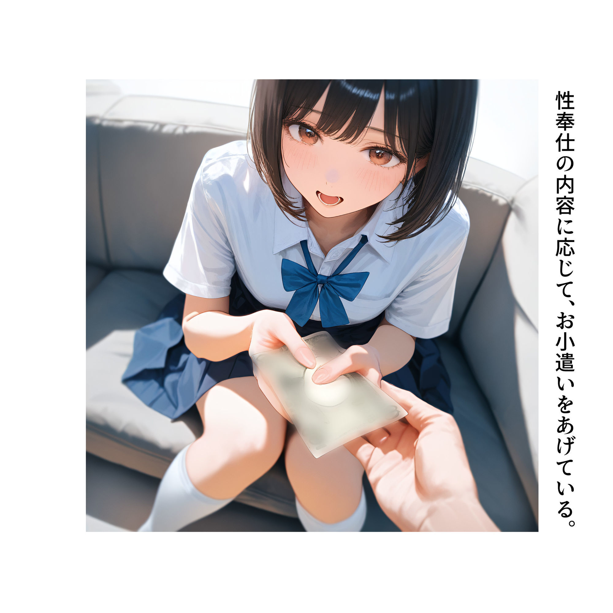 サンプル画像3:兄の性欲処理でお小遣いを稼ぐ妹(電脳戯画) [d_364413]