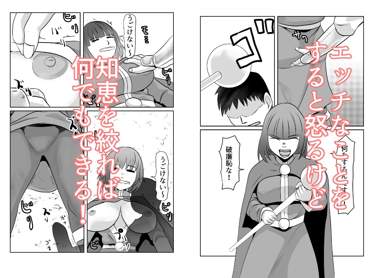 サンプル画像3:NPC姦ゲームの世界で胸の大きな僧侶を仲間にしてエッチなことをしちゃうぞ(ちくわ会) [d_364788]