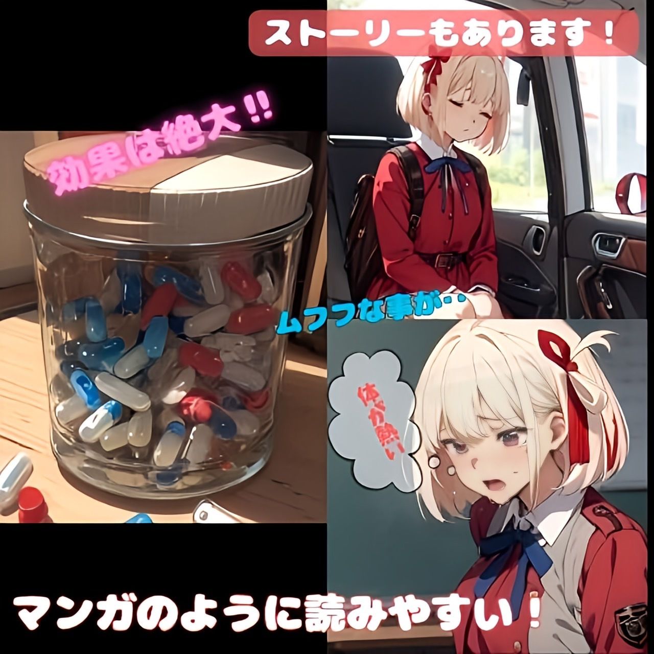 サンプル画像2:千束の淫らな依頼 コミック編(夢追い虫) [d_366246]