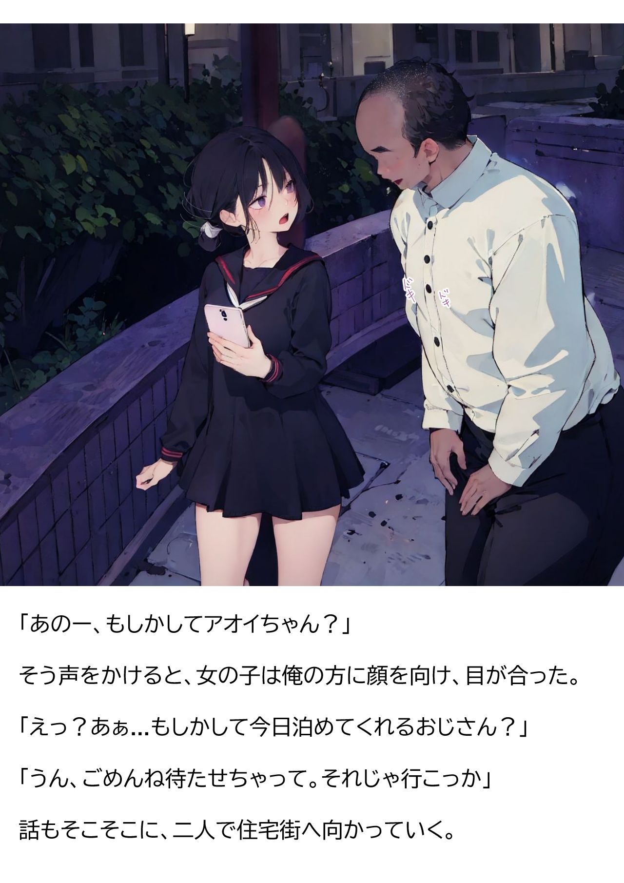 サンプル画像3:神待ちJ〇捕まえて無責任中出しして孕ませたったwww(ほっけくらぶ) [d_366313]