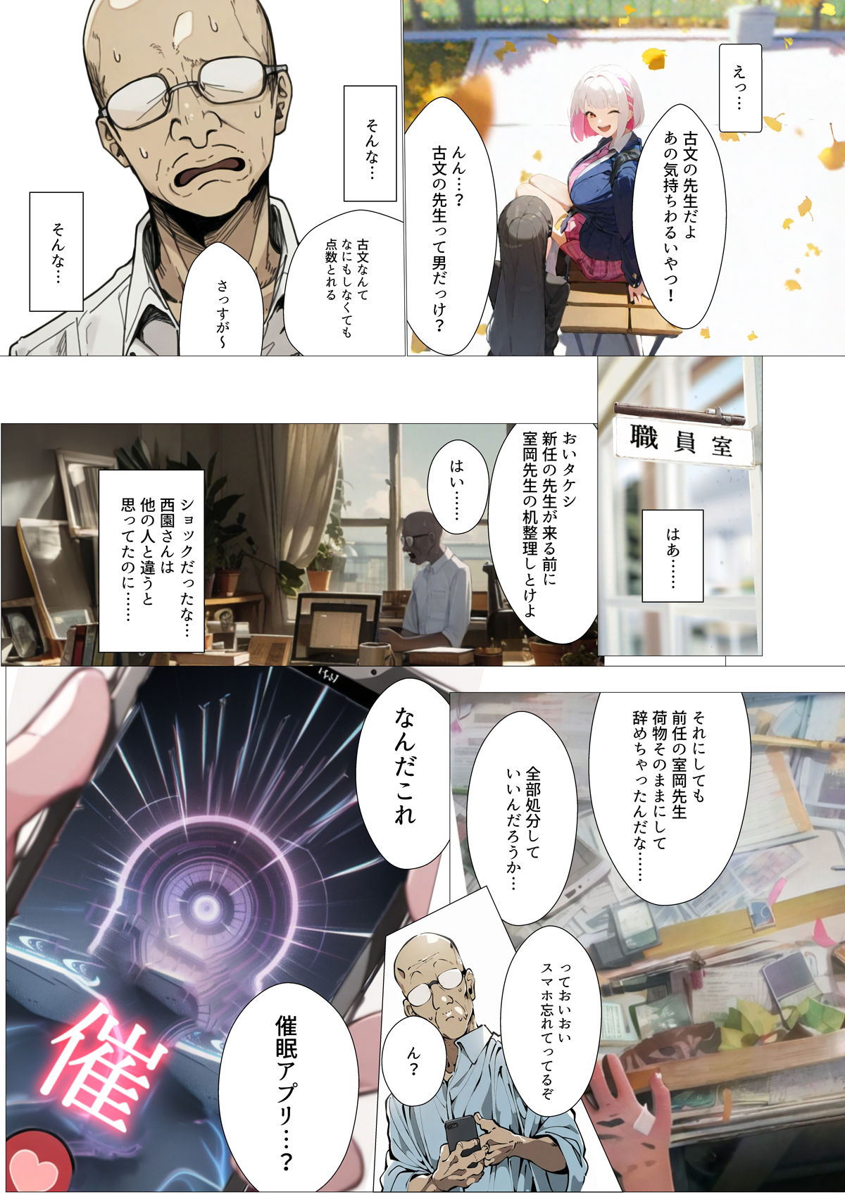 サンプル画像5:催◯リベンジ！クールで静かな爆乳お嬢様がさえないチビガリ教師の専属マンコ化する3日間(AIPradise) [d_366860]