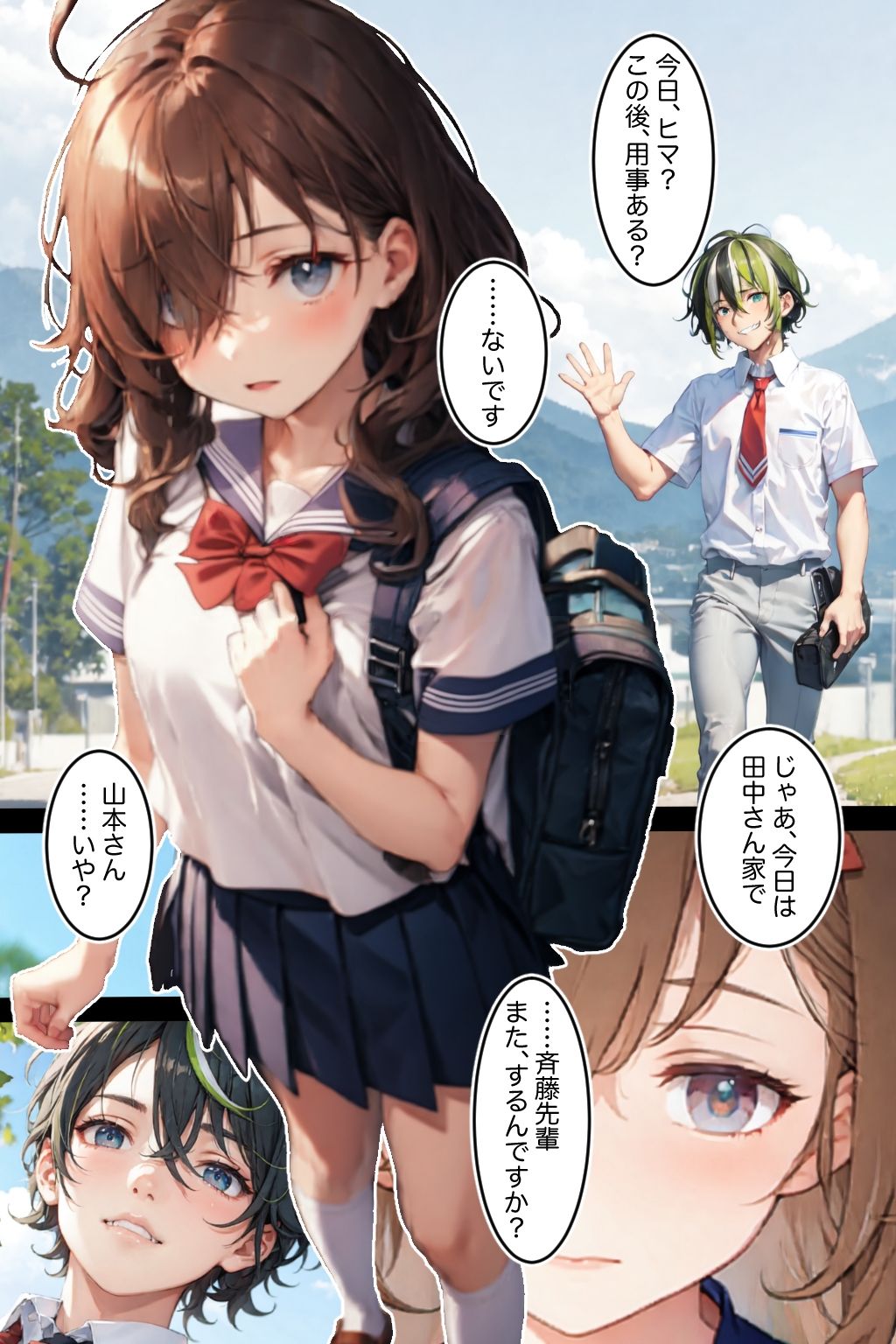 サンプル画像1:山本さんの恋 過疎の村にて(めことおし) [d_367084]