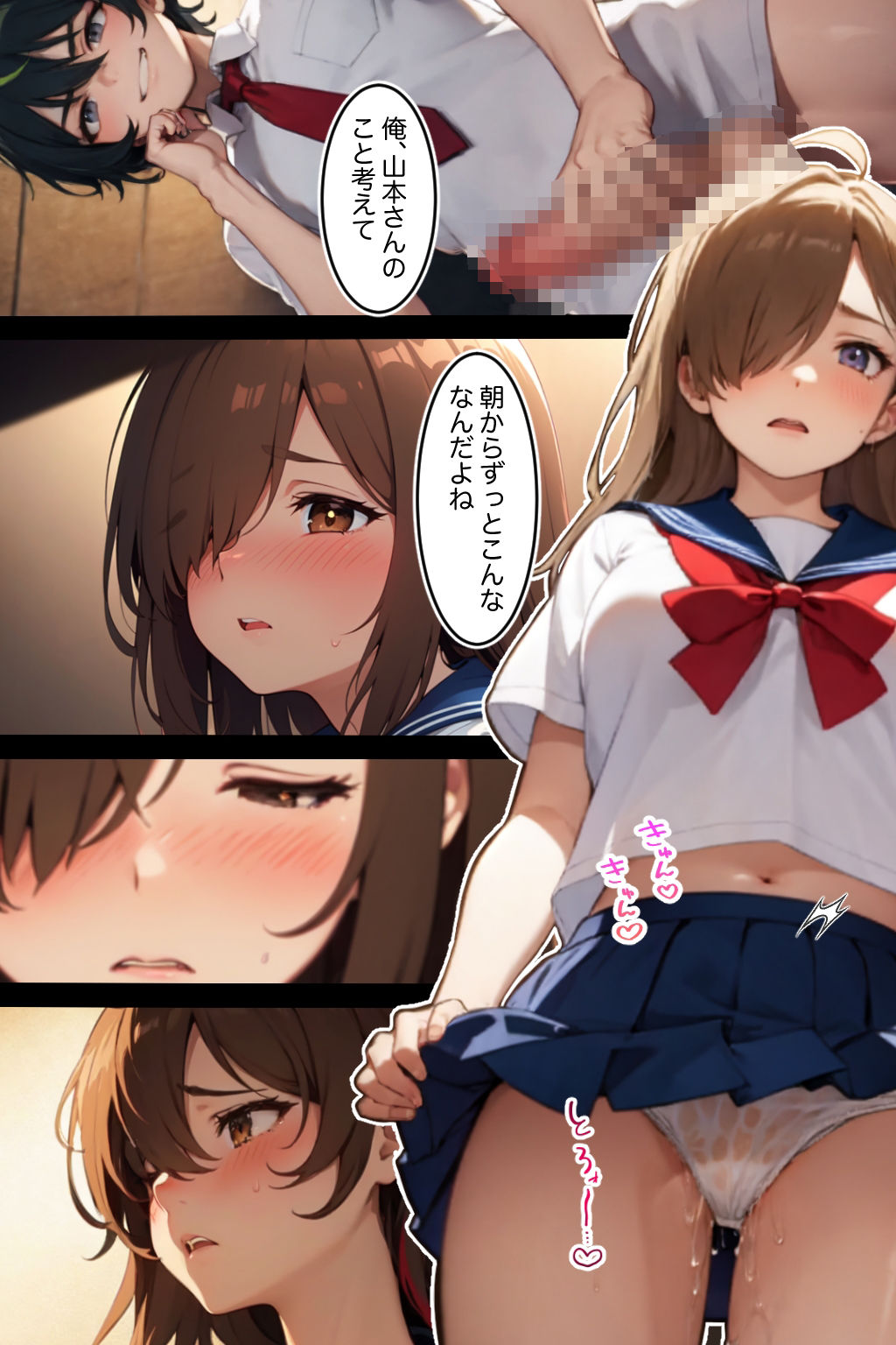 サンプル画像2:山本さんの恋 過疎の村にて(めことおし) [d_367084]