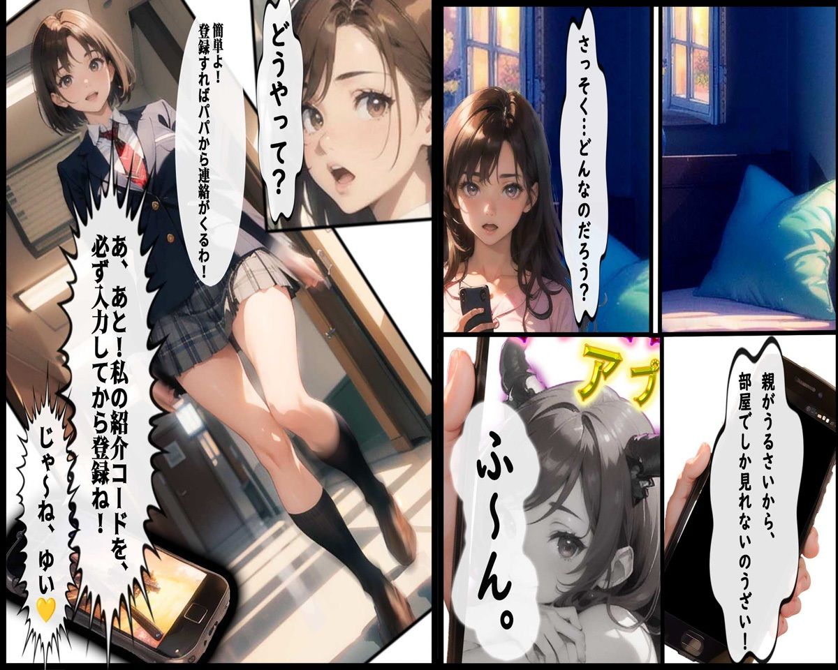 サンプル画像4:サキュバスアプリ(369) [d_367935]