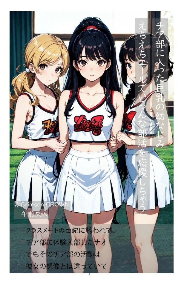 サンプル画像1:チア部に入った巨乳の幼なじみ えちえちエールでいろんな部活を応援しちゃう(MorningMoon) [d_368781]