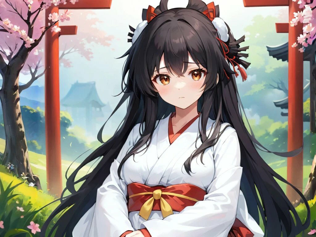 サンプル画像2:巫女の巣（イラストれいわ版）(童子繭) [d_368785]