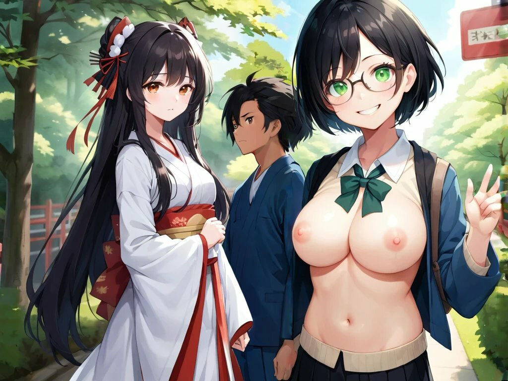 サンプル画像6:巫女の巣（イラストれいわ版）(童子繭) [d_368785]