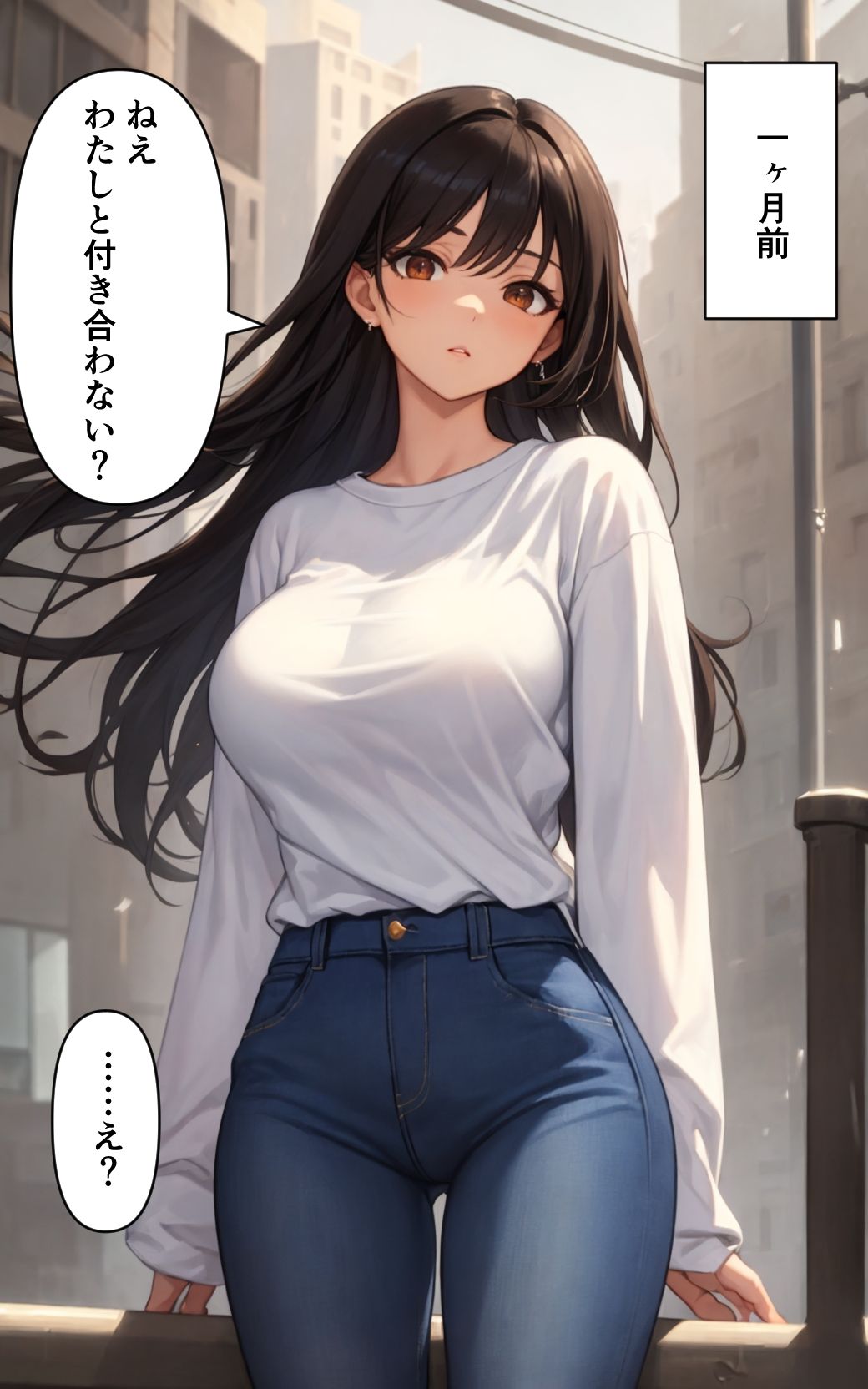 サンプル画像2:何でも言うことを聞いてくれる従順な彼女(ステーキくん) [d_368854]