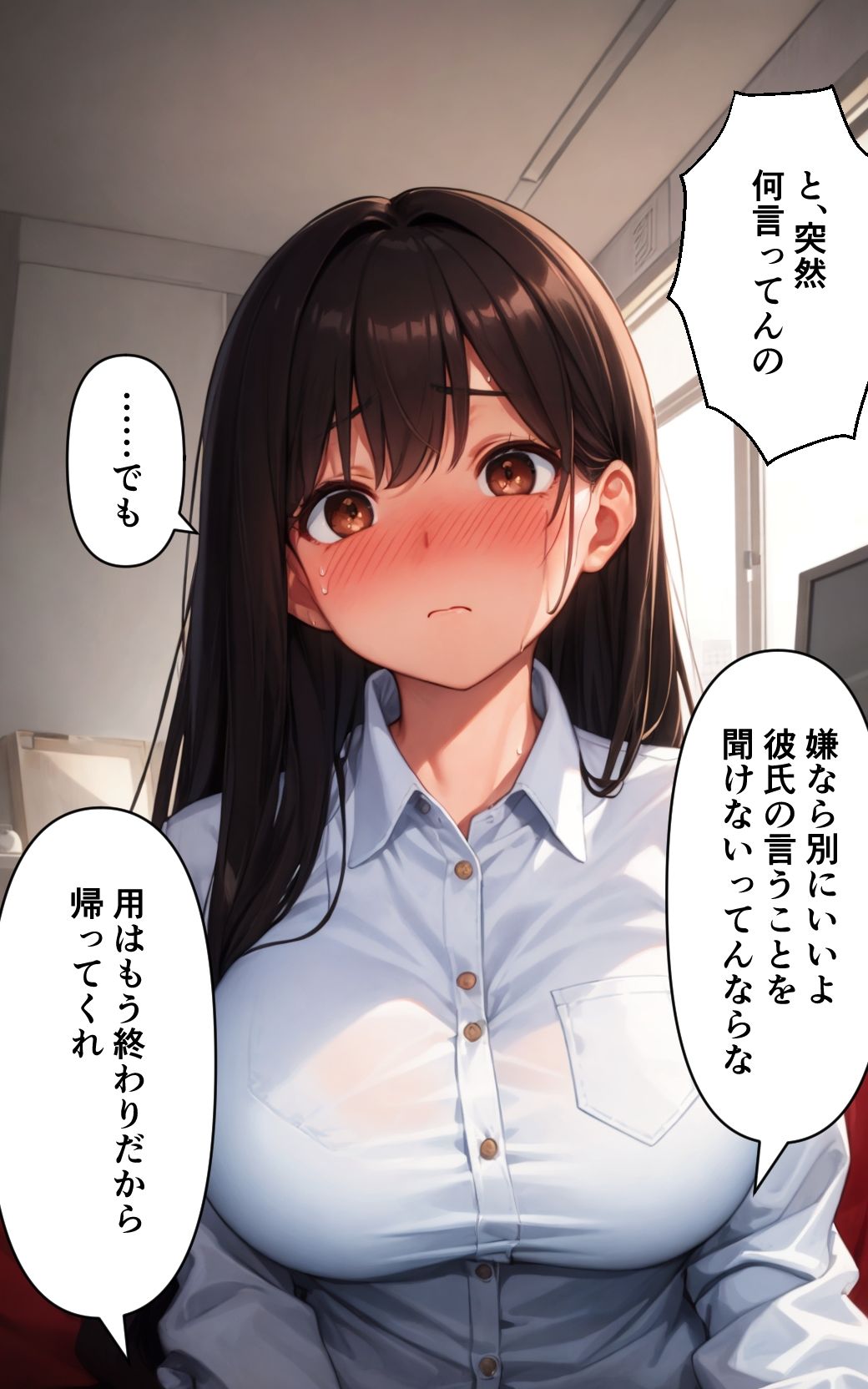 サンプル画像4:何でも言うことを聞いてくれる従順な彼女(ステーキくん) [d_368854]