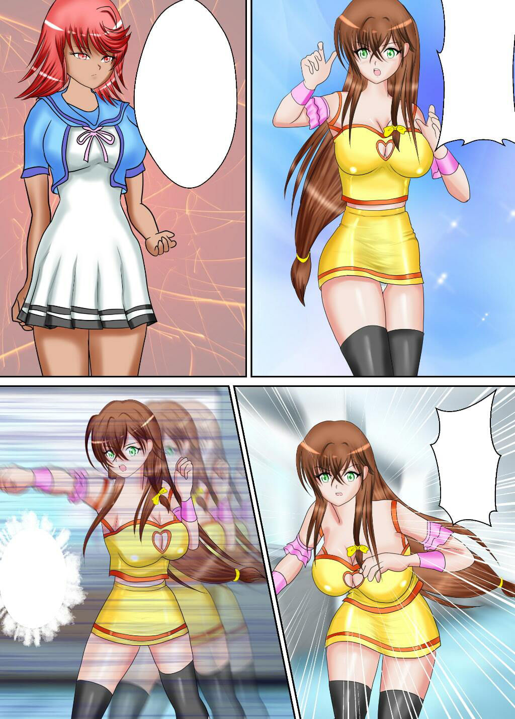 サンプル画像6:ヒロピンリョナ漫画MZパック2(Mzfist) [d_369024]