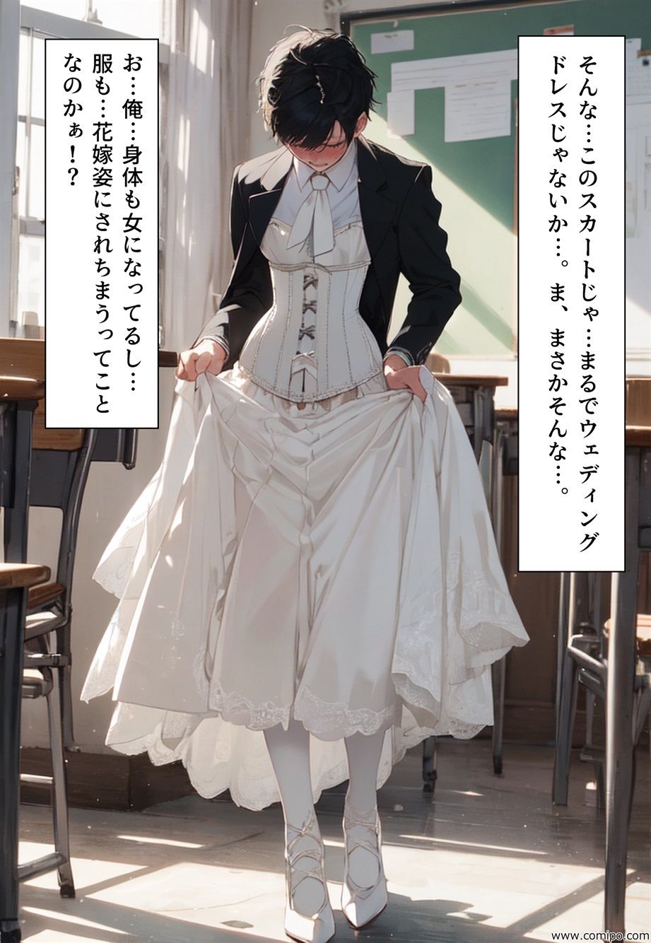 サンプル画像5:エイト・チャンス オレたちは女にされ「花嫁」にされた(真城のソフトハウス) [d_369298]