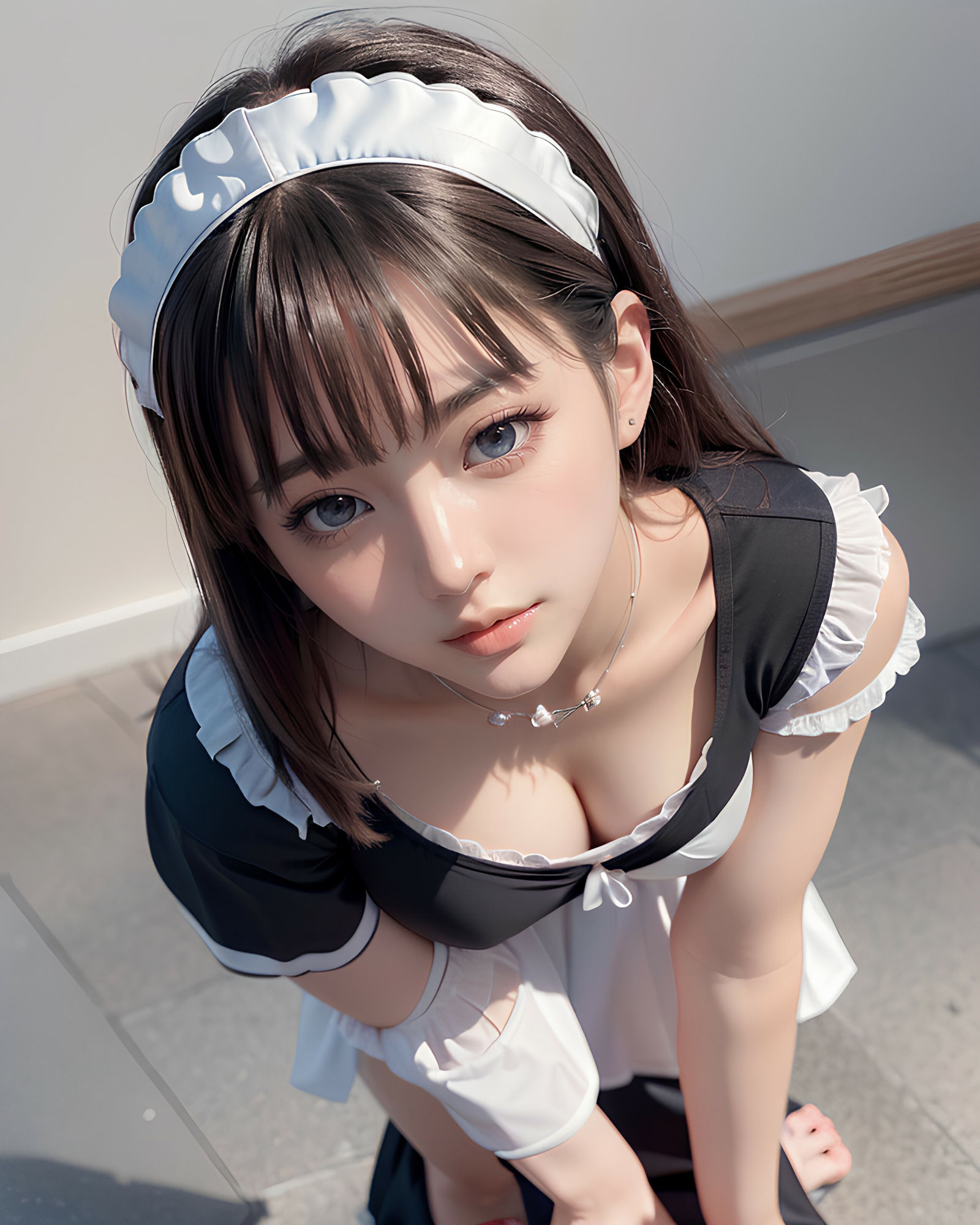 サンプル画像5:メイド(AI_image) [d_370202]