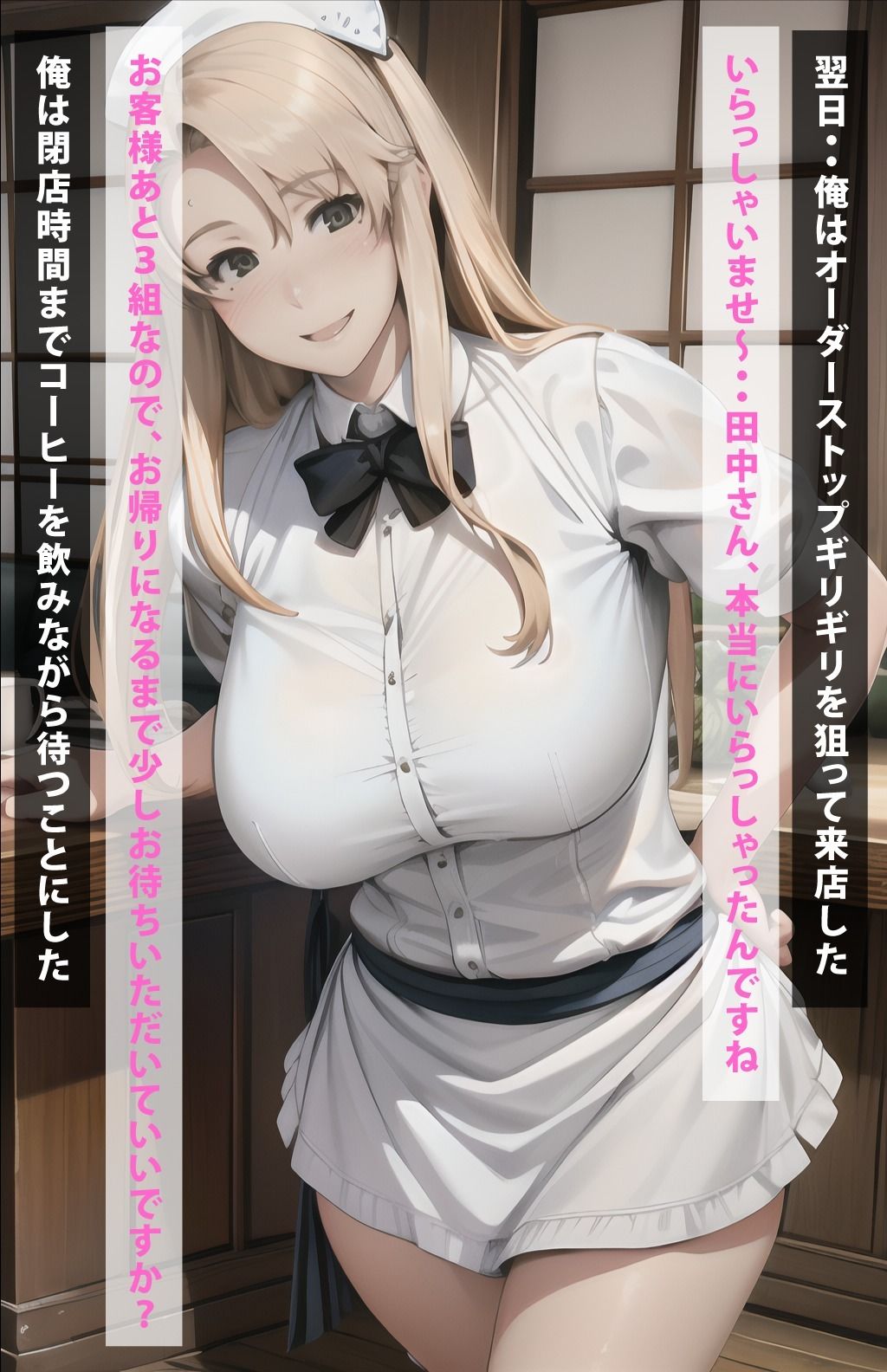 サンプル画像3:カフェで橘小春をナンパして中出し(ぶるーしゃとー) [d_371328]