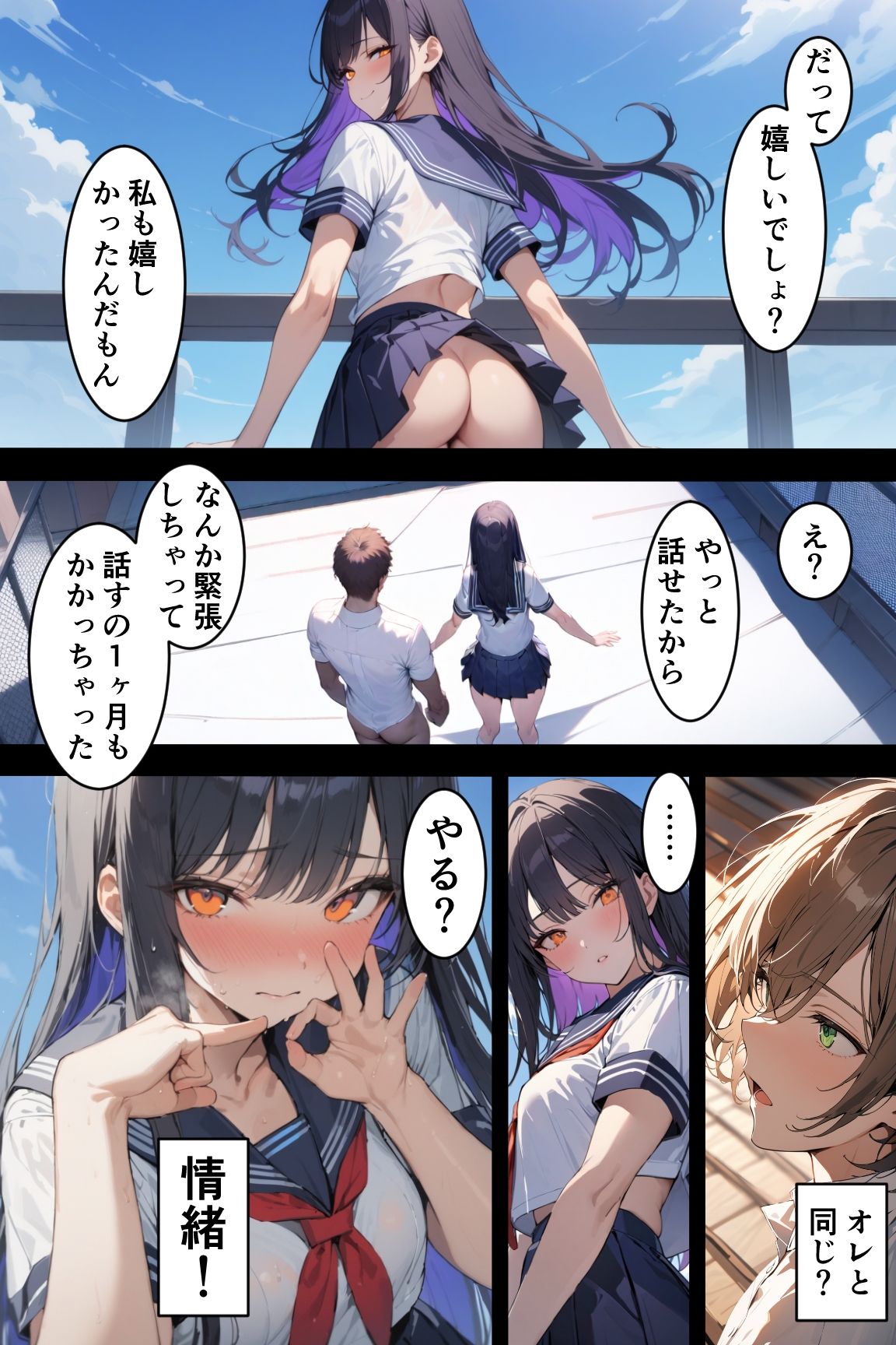 サンプル画像3:姫野さんの恋 〜アオナツ〜(めことおし) [d_371772]