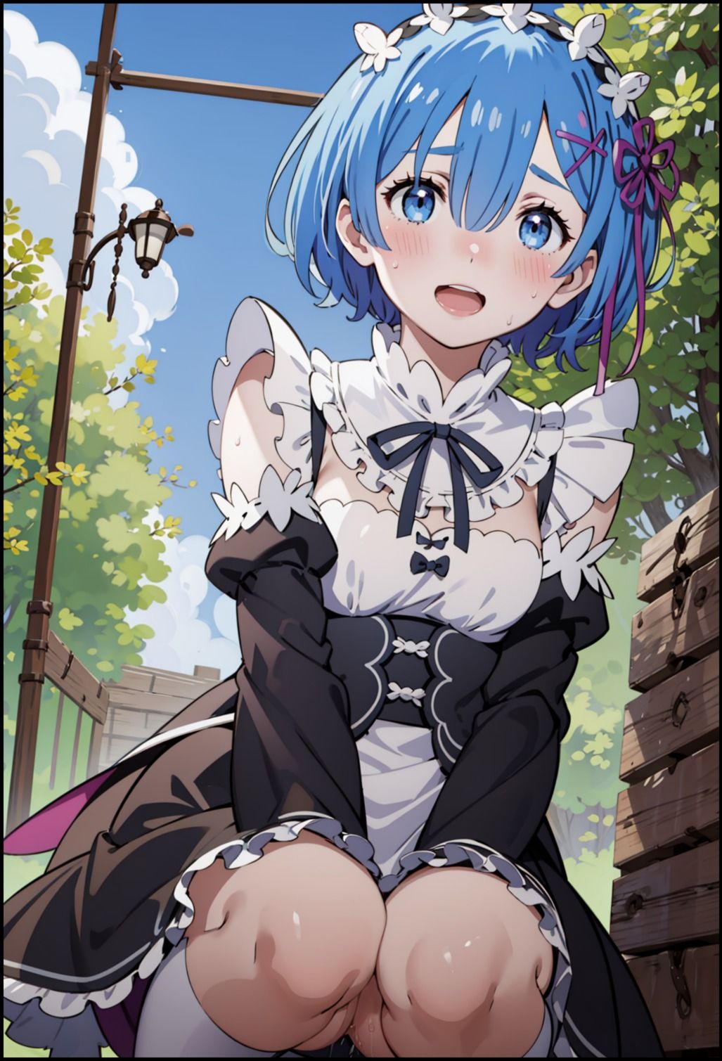 サンプル画像2:【過激】鬼がかったイキかた。（Re:ゼロ_〇ム）(むさこた) [d_372415]