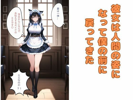 サンプル画像2:転生ねこメイドが発情期で一晩中生ハメSEX(あめのちはれ) [d_374189]