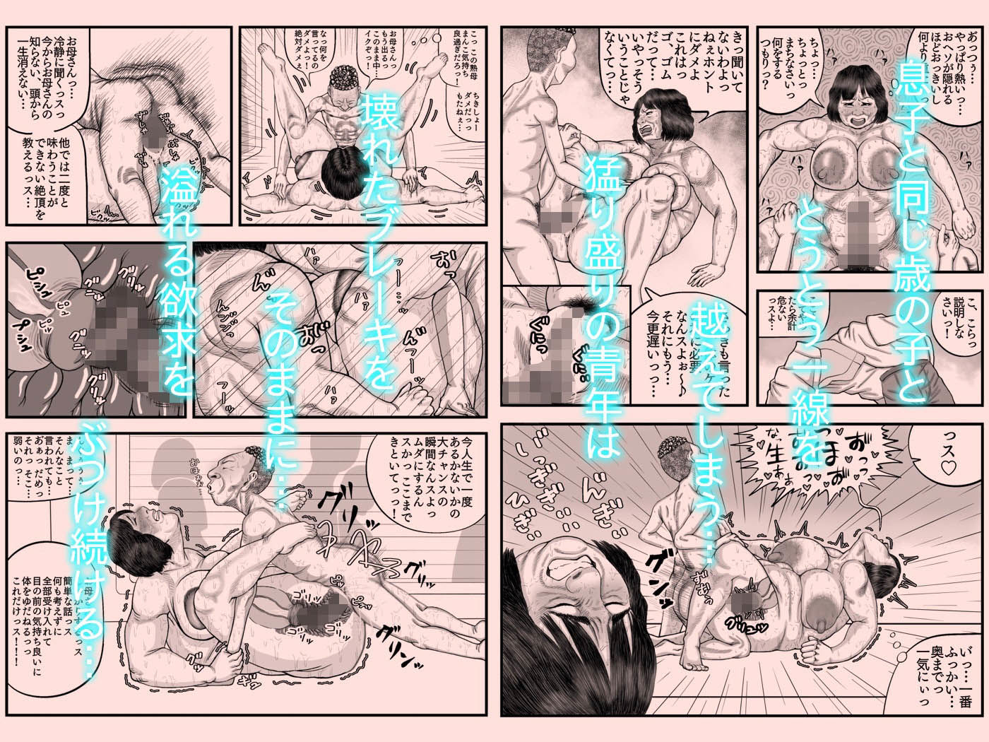 サンプル画像4:性に無関心なSEXレスの五十路熟母が堕ちた出張車内マッサージ(豊盛文庫) [d_374940]