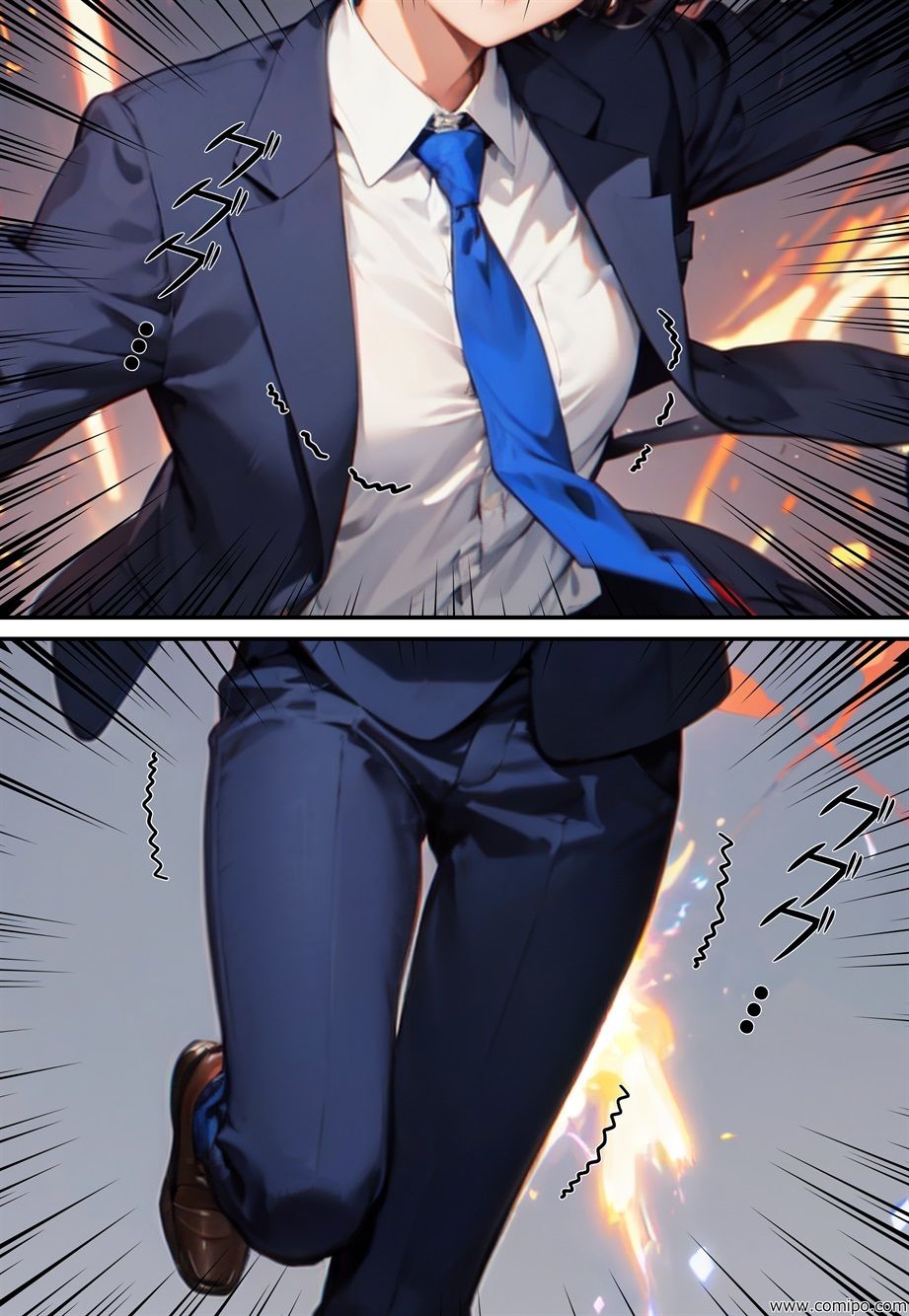 サンプル画像4:真・正義戦士ジャスティス・ボーイ 完全版 第4巻 「怪人・アジサイ男とウェディングドレス」(真城のソフトハウス) [d_375711]