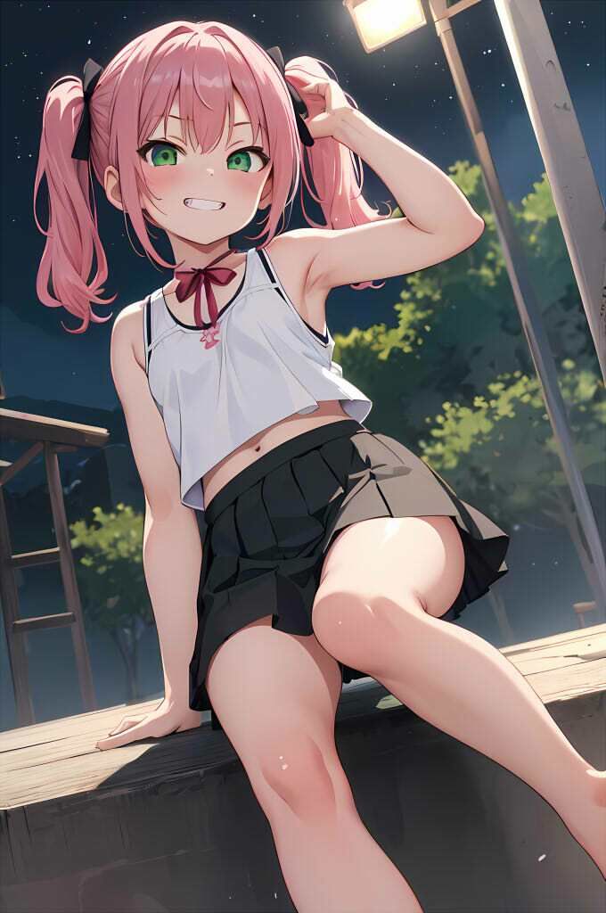 サンプル画像5:深夜の公園で出会ったメス○キに弄ばれて敗北射精(どぼぼん工房) [d_375837]