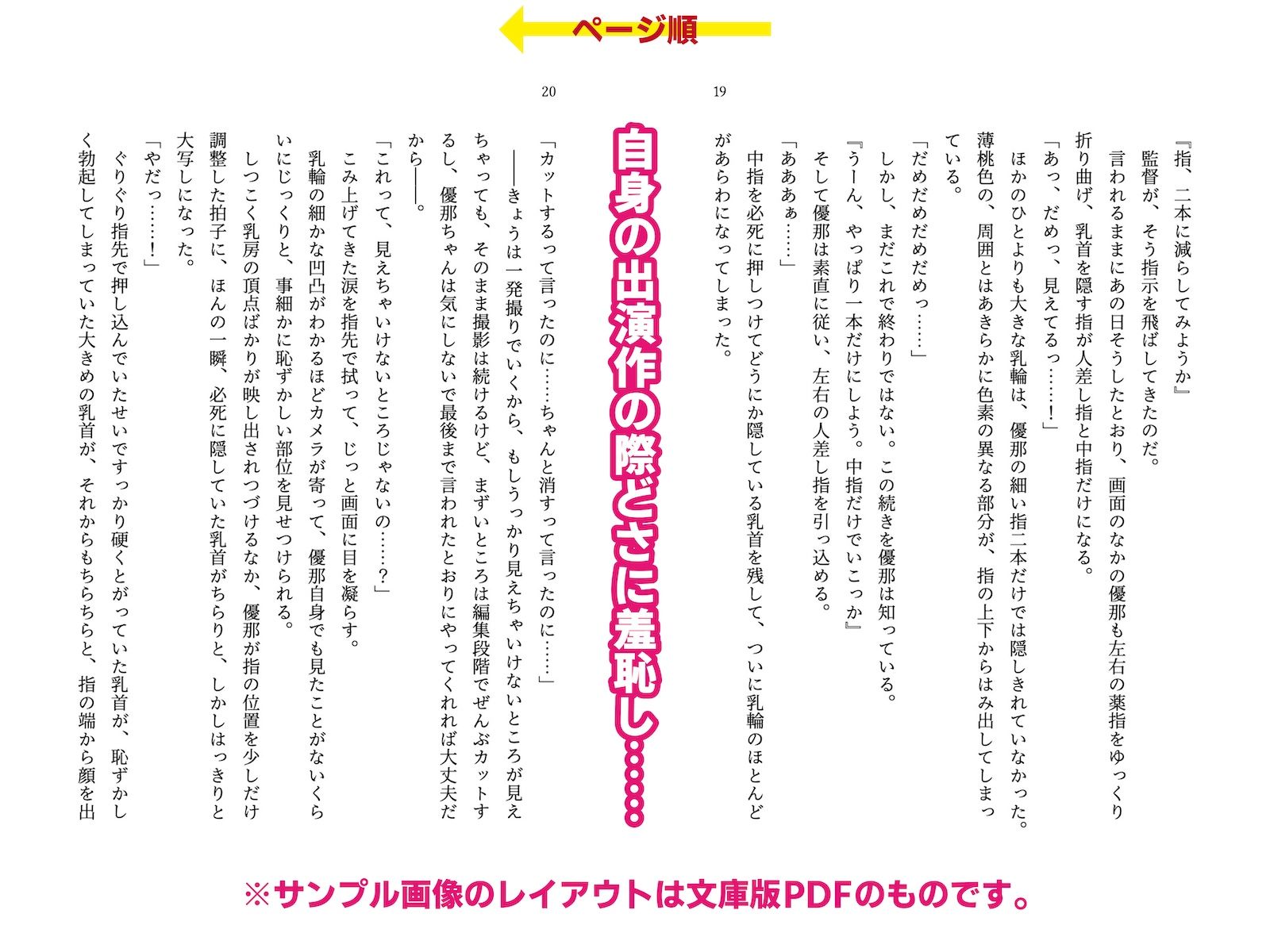 サンプル画像2:イメージビデオに出演したら挿入がないだけでほぼAVみたいな撮影だった話(破滅乱淫オーガズム) [d_375911]