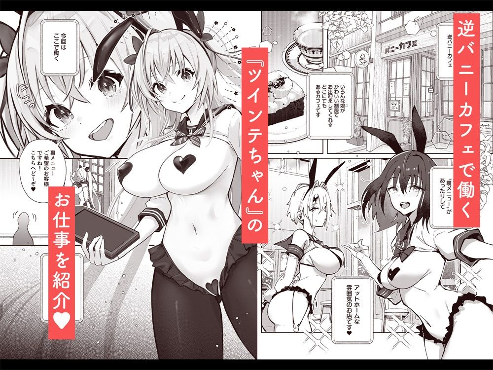 サンプル画像1:ツインテちゃんのおしごと(トランポリンプリン) [d_377365]