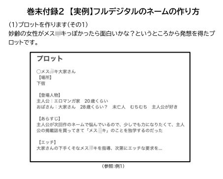 サンプル画像6:エロマンガネーム作成術最終改訂版(町田メガネ) [d_378353]