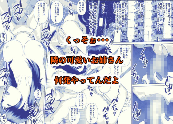 サンプル画像2:ある日、美乳のお姉さんが俺の部屋に舞い込んだ(阿頼耶識) [d_378780]