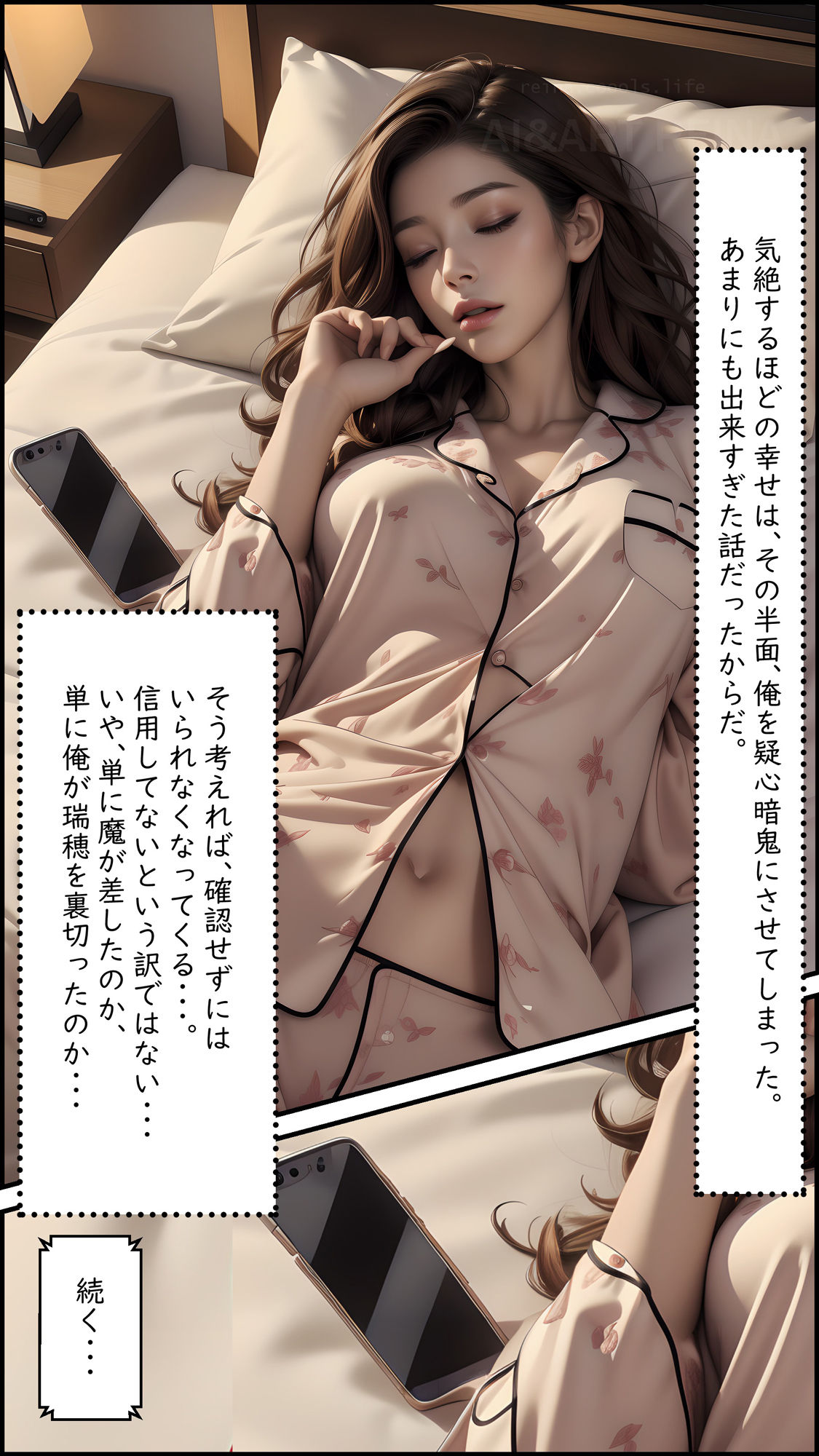 サンプル画像2:寝取られ美人妻＜瑞穂＞No.01〜07(AI＆ART Reina) [d_378865]