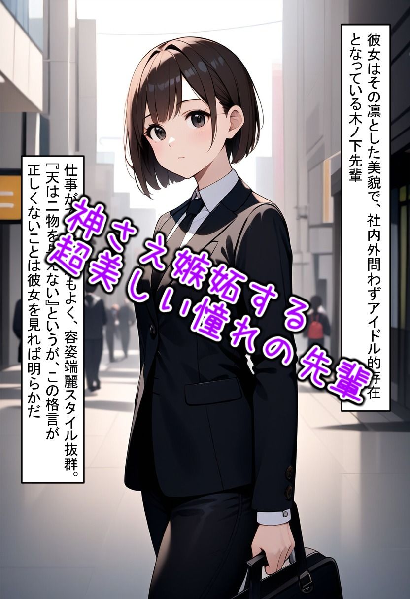 サンプル画像1:お酒よわよわのかわいい先輩と飲みに行ったらそのままホテルに…！(しぇりースタジオ) [d_379406]